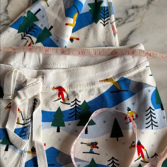 Hanna Andersson Ski Adventure Adult PJ Long John Set Small Top/Medium Bottoms - Picture 9 of 14